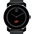 Oklahoma State University Men's Movado BOLD with Leather Strap - Image 1