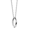 UT Dallas Monica Rich Kosann Poesy Ring Necklace in Silver - Image 1