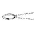 UT Dallas Monica Rich Kosann Poesy Ring Necklace in Silver - Image 3