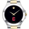 Cornell Men's Movado Collection Two-Tone Watch with Black Dial - Image 1