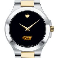 VCU Men's Movado Collection Two-Tone Watch with Black Dial
