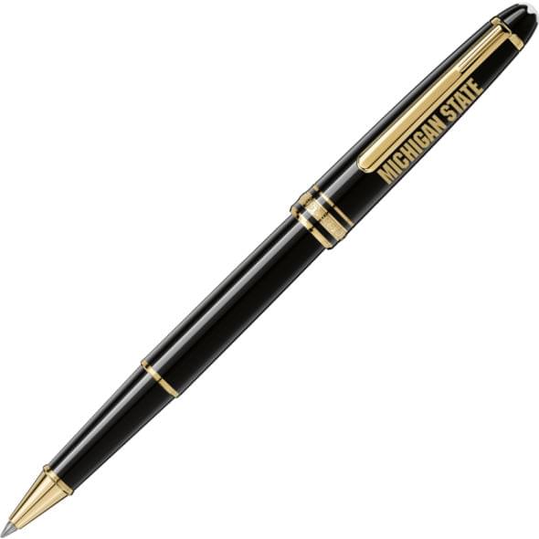 Michigan State University Montblanc Meisterstück Classique Rollerball Pen in Gold