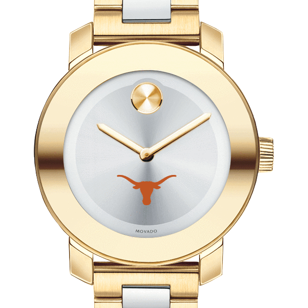 Texas Women's Movado Two-Tone Bold