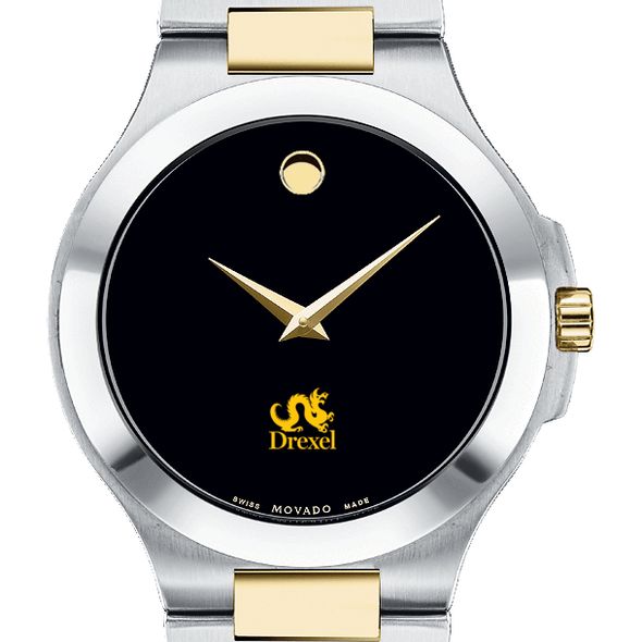 Drexel Men's Movado Collection Two-Tone Watch with Black Dial - Image 1
