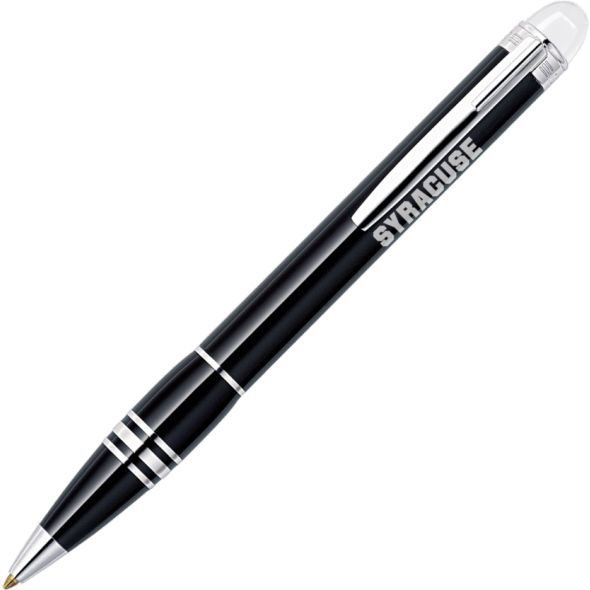 Syracuse University Montblanc StarWalker Ballpoint Pen in Platinum
