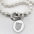 Dartmouth Pearl Necklace with Sterling Silver Charm - Image 2