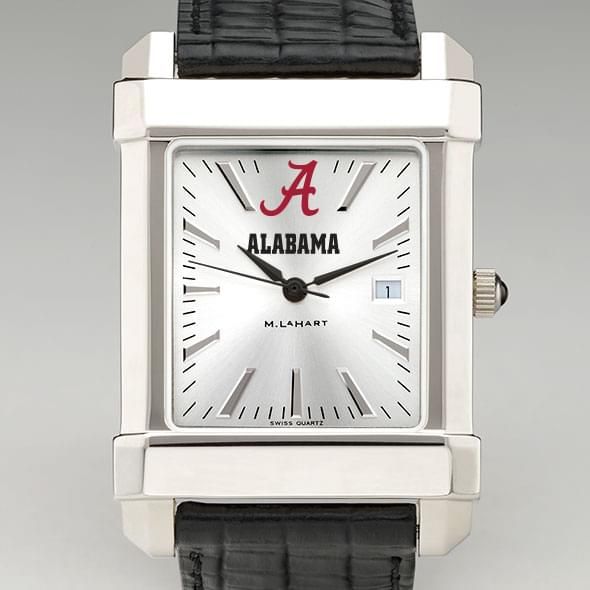 Alabama Men's Collegiate Watch with Leather Strap - Image 1