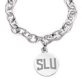 Saint Louis University Sterling Silver Charm Bracelet - Image 2