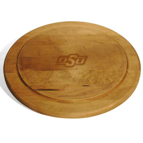 Oklahoma State University Round Bread Server