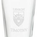Lehigh University 16 oz Pint Glass - Image 3