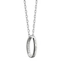 Fordham Monica Rich Kosann "Carpe Diem" Poesy Ring Necklace in Silver - Image 1