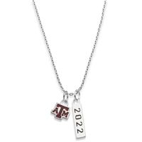 Texas A&M 2022 Sterling Silver Necklace