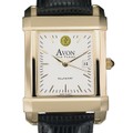 AOF Men's Gold Quad with Leather Strap - Image 1
