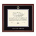 Holy Cross Diploma Frame, the Fidelitas - Image 1