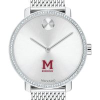 Morehouse Women's Movado Bold with Crystal Bezel & Mesh Bracelet