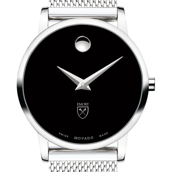 Emory University Women's Movado Museum with Mesh Bracelet