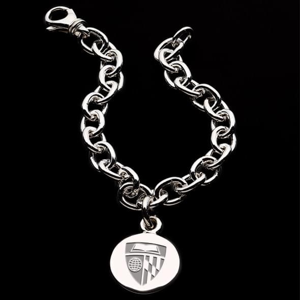 Johns Hopkins Sterling Silver Charm Bracelet - Image 1