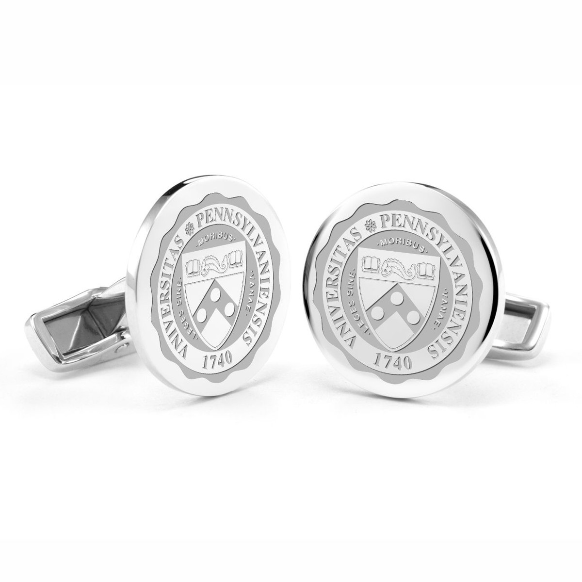 University of Pennsylvania Cufflinks in Sterling Silver Graduation Gift Selection