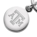 Texas A&M Sterling Silver Insignia Key Ring - Image 2