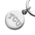 TCU Sterling Silver Insignia Key Ring - Image 2