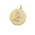 Ball State 18K Gold Charm - Image 1