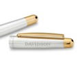 Davidson College Fountain Pen in Sterling Silver with Gold Trim - Image 2