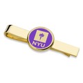 New York University Enamel Tie Clip - Image 1