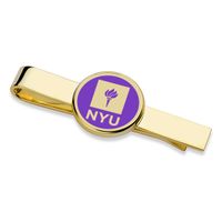 New York University Enamel Tie Clip