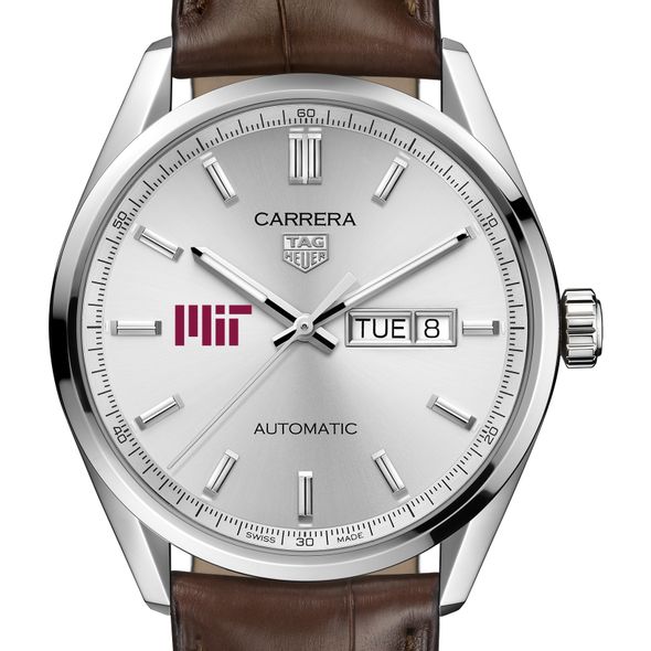 MIT Men's TAG Heuer Automatic Day/Date Carrera with Silver Dial - Image 1