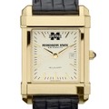 MS State Men's Gold Quad with Leather Strap - Image 1