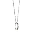 Clemson Monica Rich Kosann "Carpe Diem" Poesy Ring Necklace in Silver - Image 1