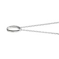 Clemson Monica Rich Kosann "Carpe Diem" Poesy Ring Necklace in Silver - Image 3