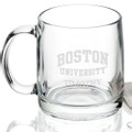 Boston University 13 oz Glass Coffee Mug - Image 2