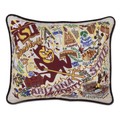 ASU Embroidered Pillow - Image 1