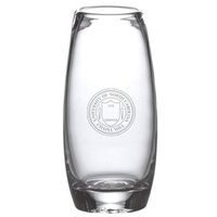 UNC Glass Addison Vase by Simon Pearce