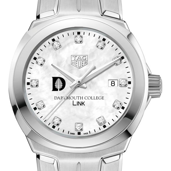 Dartmouth College TAG Heuer Diamond Dial LINK for Women - Image 1