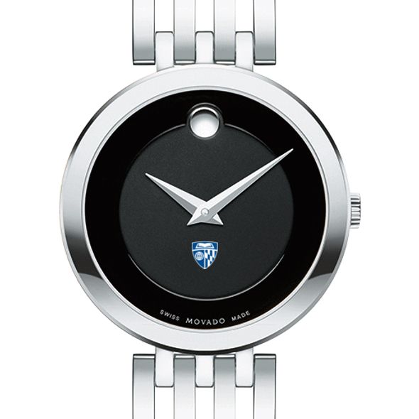 Johns Hopkins University Women's Movado Esparanza Stainless Steel Museum with Bracelet