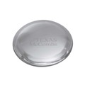 Texas McCombs Glass Dome Paperweight by Simon Pearce - Image 1