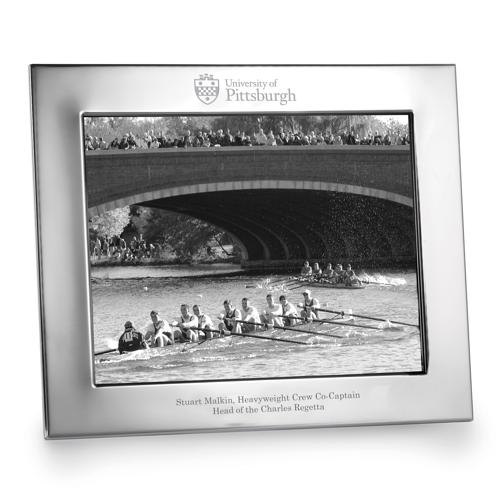 Polished Pewter 8x10 Picture Frame (Landscape)