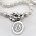 UConn Pearl Necklace with Sterling Silver Charm - Image 2