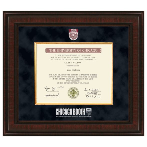 Chicago Booth Diploma Frame - Excelsior - Image 1