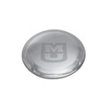 University of Missouri Glass Dome Paperweight by Simon Pearce - Image 1