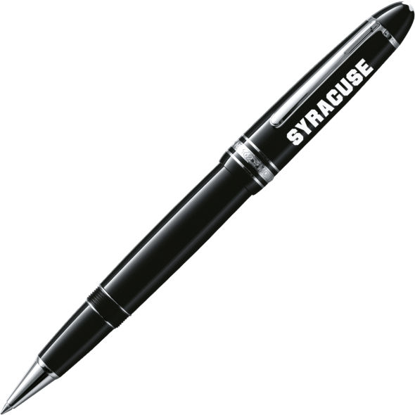 Syracuse University Montblanc Meisterstück LeGrand Rollerball Pen in Platinum