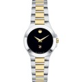 West Point Women's Movado Collection Two-Tone Watch with Black Dial - Image 2