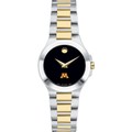 Minnesota Women's Movado Collection Two-Tone Watch with Black Dial - Image 2