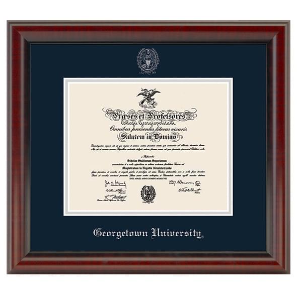 Georgetown University Diploma Frame, the Fidelitas