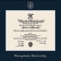 Georgetown University Diploma Frame, the Fidelitas - Image 2