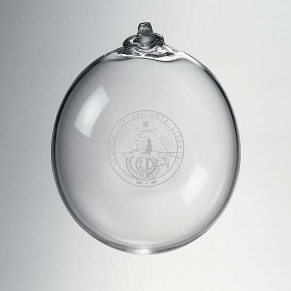 Davidson Glass Ornament by Simon Pearce - Image 1