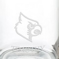University of Louisville 13 oz Glass Coffee Mug - Image 3