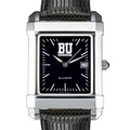 click to view Boston University Men's Black Quad with Leather - Image 1